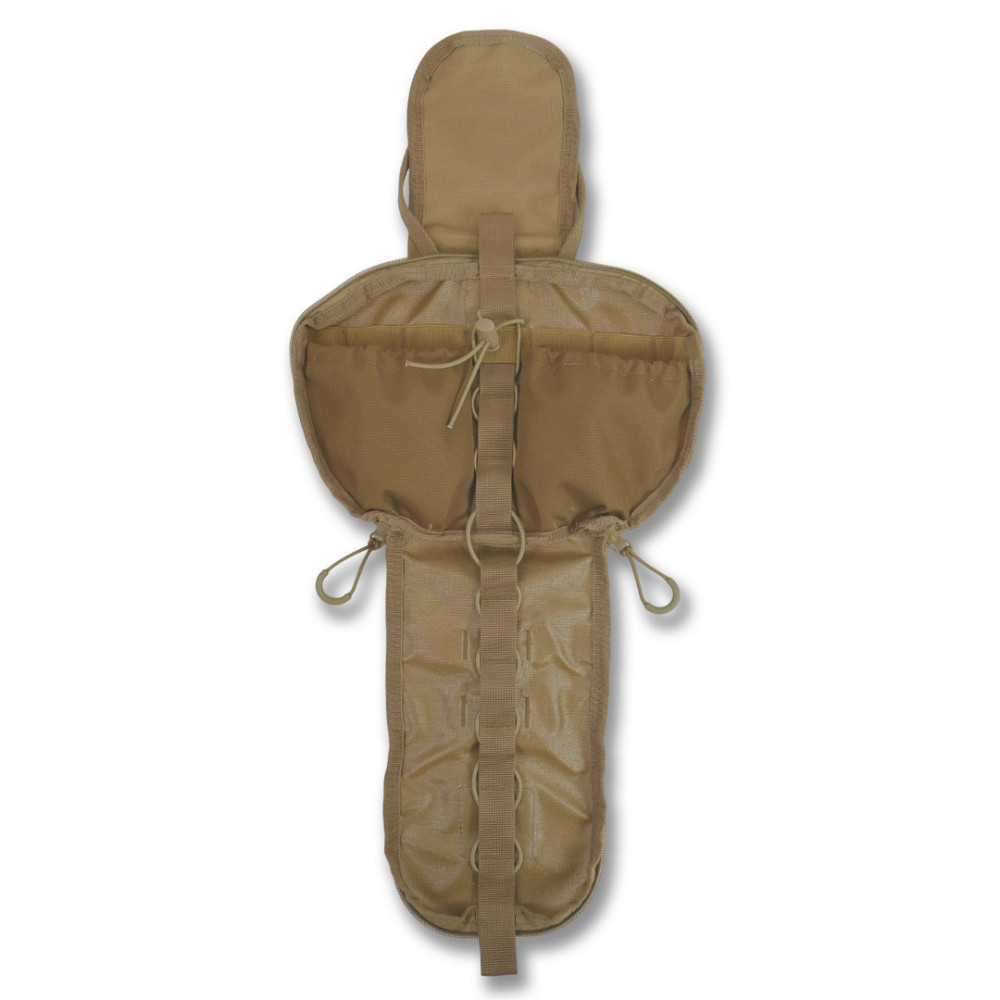 Подсумок-аптечка (быстрый сброс) Kiborg GU Cordura Coyote. Отрывной аптечный подсумок на пояс Киев - изображение 5