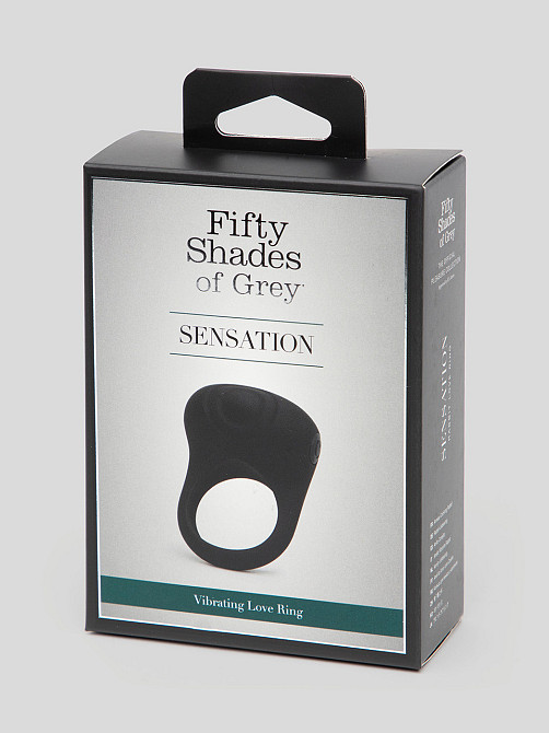 Ерекційне кільце Fifty Shades of Grey Sensation Rechargeable Vibrating Love Ring Sex Aura Київ - фото 6