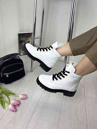 Черевики жіночі ARLEN БК-16 /74 білі (зима, шкіра натуральна) (2832) лише 38р. 38 Коломия