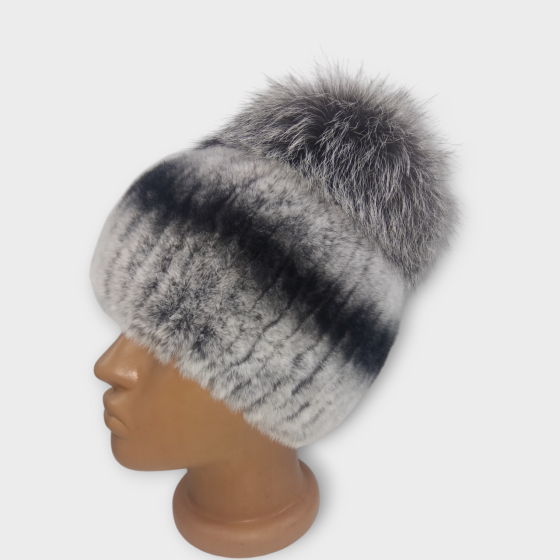 Шапка хутряна жіноча Тіфані Rex Шиншиловий Харків
