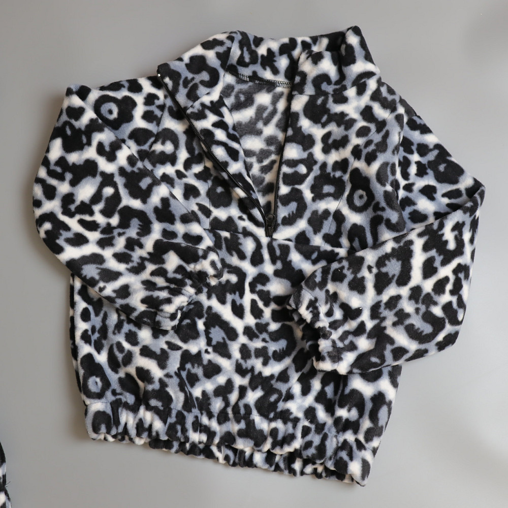 Чорний демісезонний дитячий костюм лео сірий (толстовка на змійці+штани) Кам'янець-Подільський - фото 5