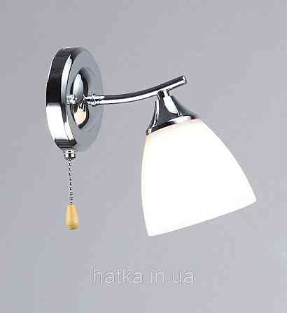 Бра настенное на 1 плафон VALESO K2313/1W, хромовый (E27) Киев