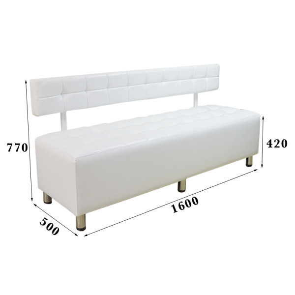 Диван для зони очікування Олівер 160см Київ - фото 1