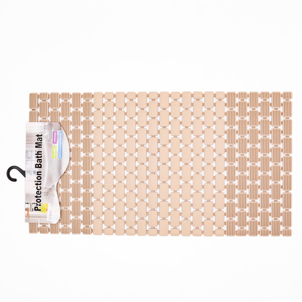 Yiwu Килимок для душу із полівінілхлориду на присосках 73×4040 см Бежевий HP-42-8BE Коломыя - изображение 3