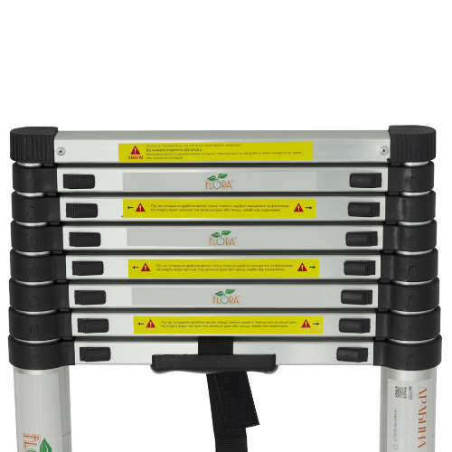 Драбина 9-ти сходинкова 2,6м телескопічна SIGMA Житомир - фото 3