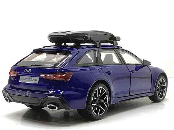 Машина Автосвіт Audi rs 6 інерційна відчиняються двері капот багажник 21см Синій (AP-2026) Чернігів