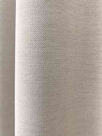 Комплект коротких штор VR-Textil Блекаут двухсторонний Scandi № 1904ш Бежевый 130х170 см 2 шт (35-0440) Киев