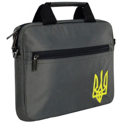 Сумка для ноутбука Porto 12'' PN12 TRIZUB Gray (PN12GY_TRIZ) Вінниця - фото 2