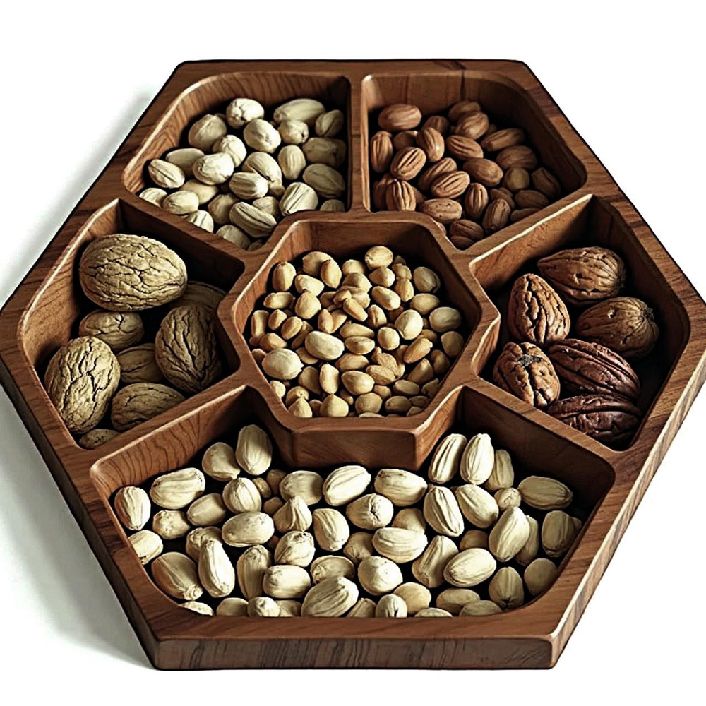 Менажница деревянная 