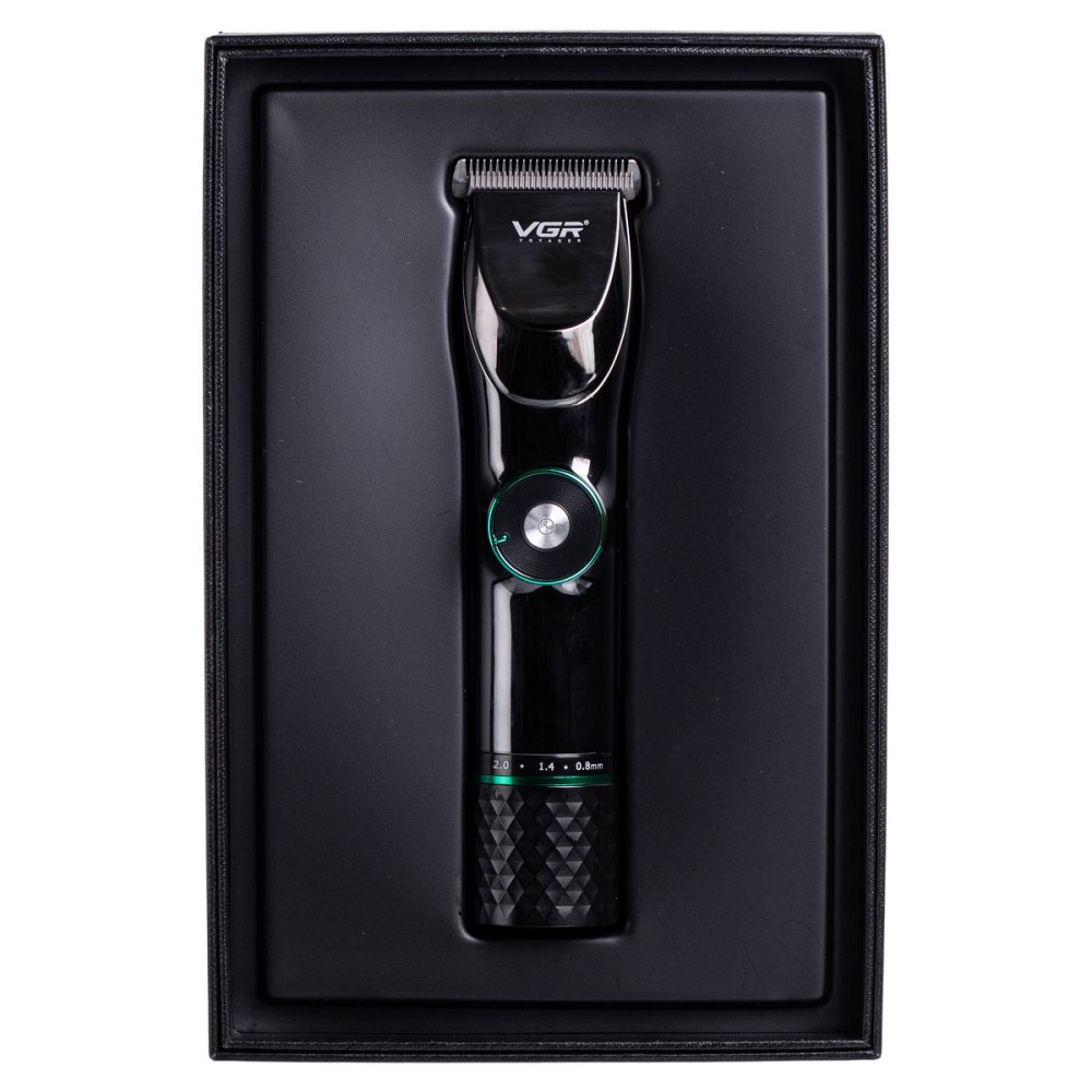 VGR Професійна машинка для стрижки волосся та бороди з LED-дисплеєм та підставкою VGR V-256 Коломия - фото 2