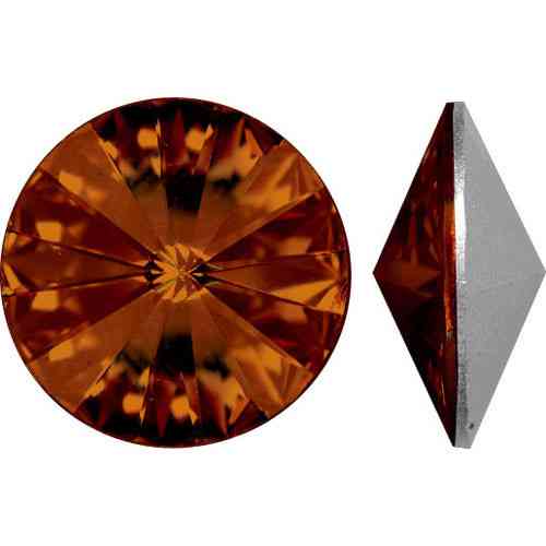 Стрази Swarovski темний топаз, SS3 (1400 шт) Київ