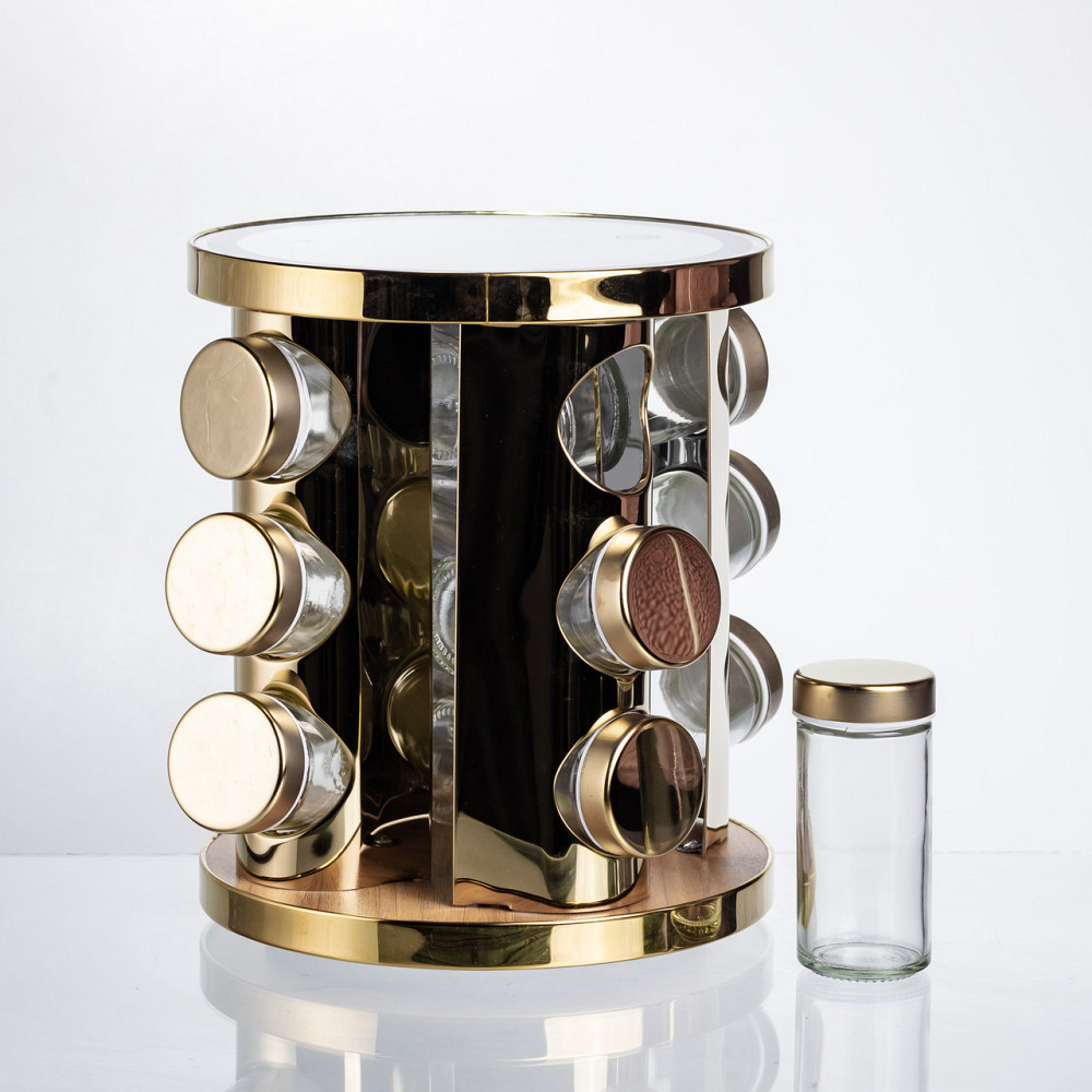 Набор баночек для специй с подставкой и подсветкой Киев - изображение 5