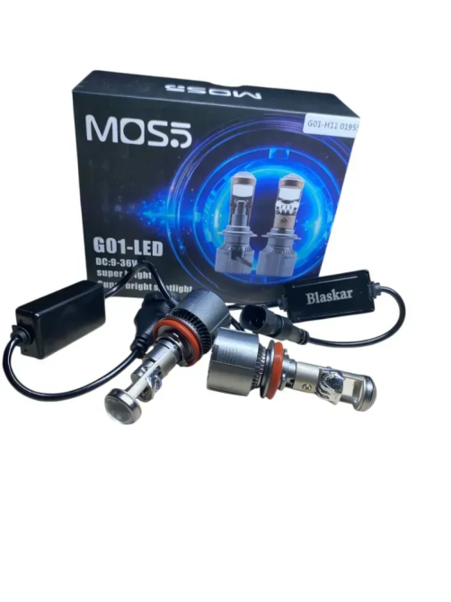 Мини-линзы LED H11 G01 (9-32V) 5700K — Светодиодные лампы с четкой СТГ (Комплект) Харьков - изображение 3