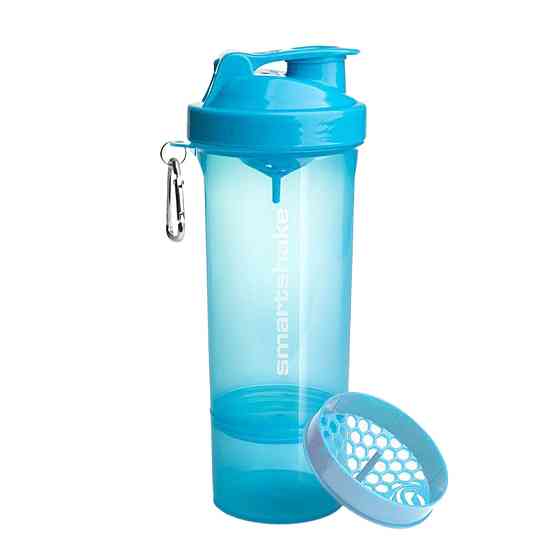 Шейкер спортивний SmartShake Slim 500ml Neon Blue Луцк