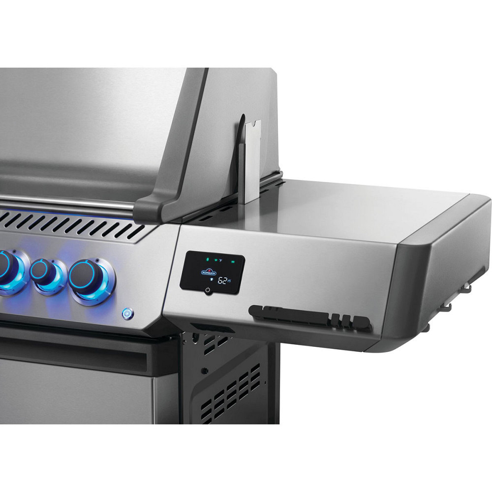Газовый гриль Napoleon Prestige P 500 Connected с боковой конфоркой Sizzle Zone и вертилём (69212) нерж сталь P500VXRSIBPS Код: Ровно - изображение 8