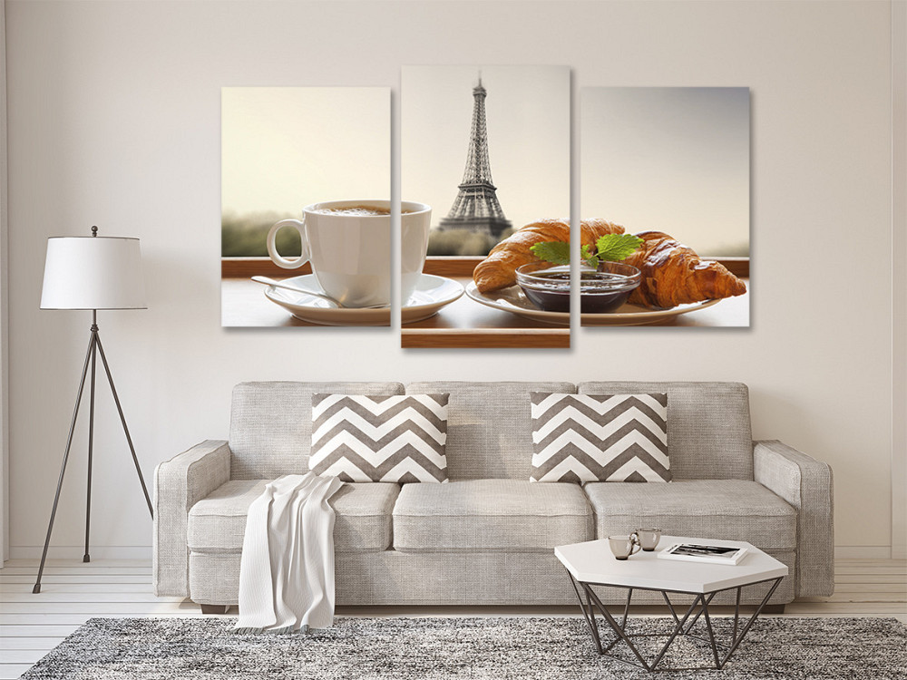 Модульная картина в гостиную / спальню Кава   Art-630_3 70x130 см Киев - изображение 2