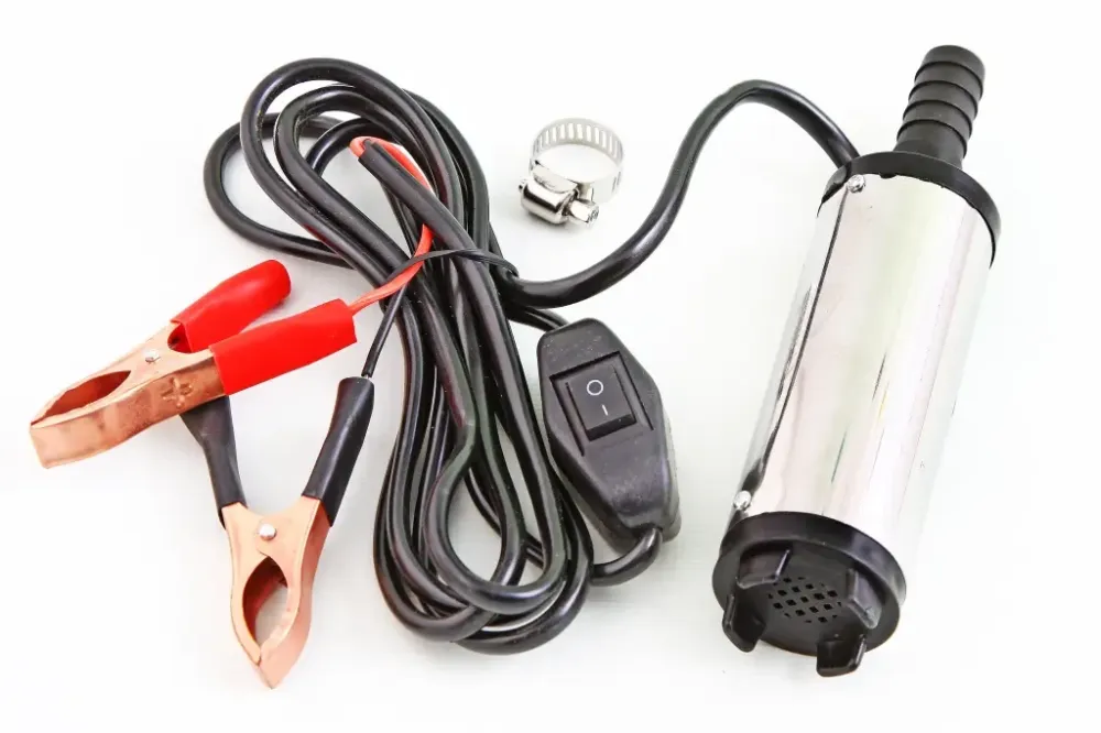 Насос для перекачки палива 12В d14мм D38м Silver 30 л/мін Вінниця - фото 1