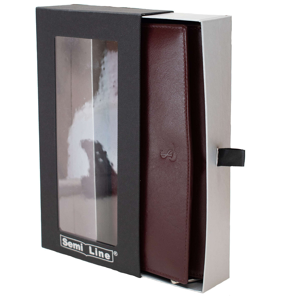 Кошелек женский кожаный Semi Line RFID Dark Red (P8264-2) Винница - изображение 3