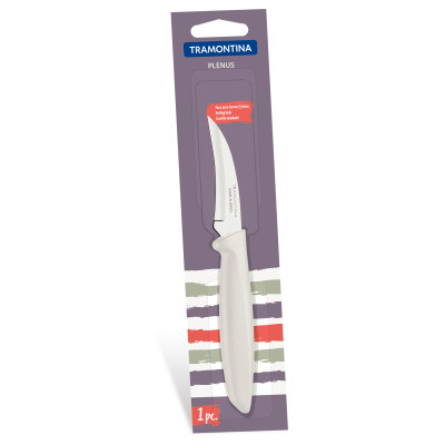 Кухонний ніж Tramontina Plenus Light Grey 76 мм (23419/133) Вінниця - фото 3