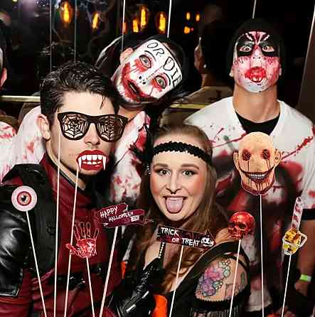 Фотобутафория на Хэллоуин 26 деталей one size разноцветный Киев