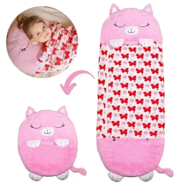 Единорог Детский спальный мешок на молнии 3 в 1 игрушка подушка спальник и встроенная подушка Коломыя - изображение 5