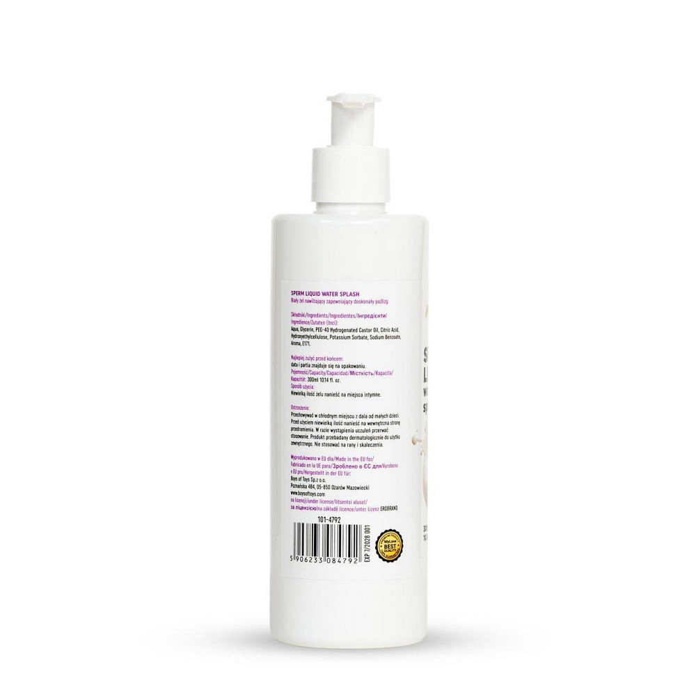 Лубрикант - MyLove Sperm Liquid Water Splash, 300 мл Sex Aura Киев - изображение 8