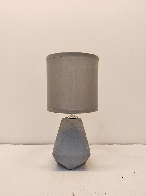 VALESO Лампа настільна декоративна з плафоном GRAY Коломия - фото 2