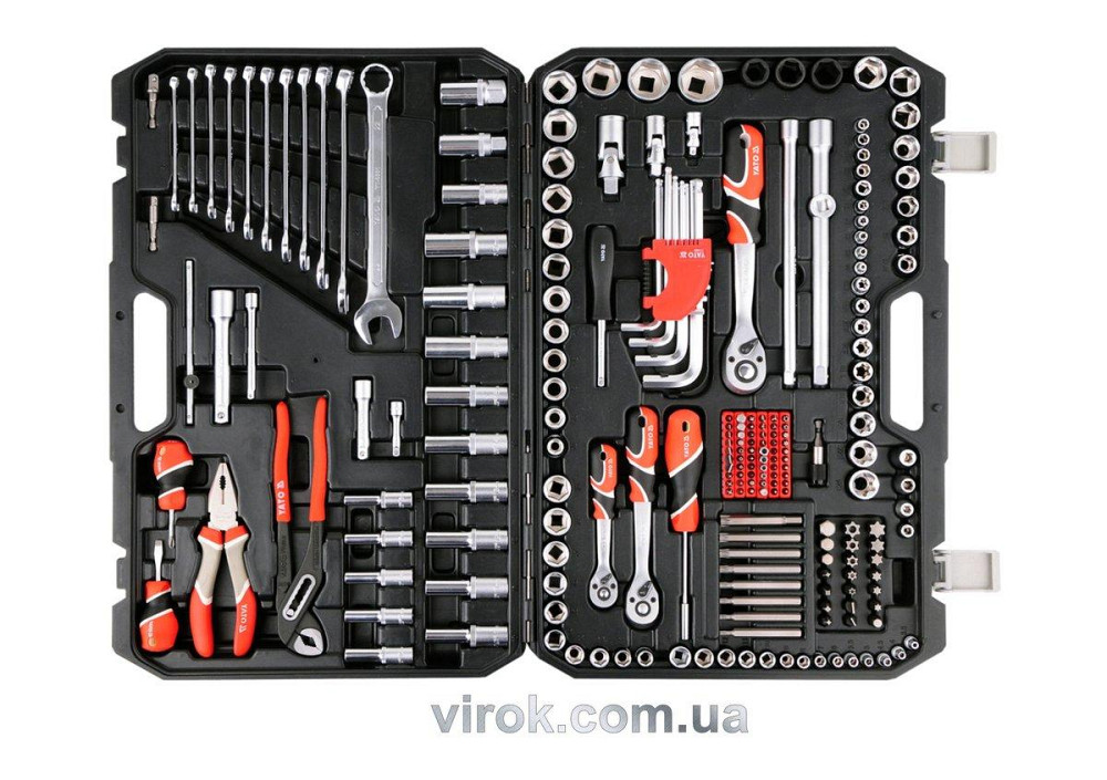 Набір головок торцевих YATO : квадрат 1/2