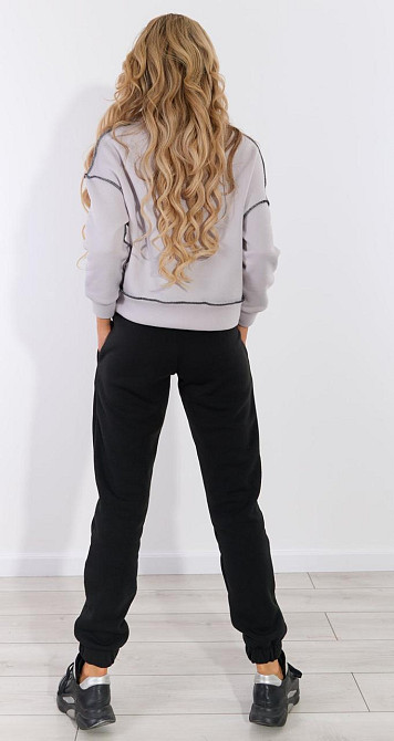 Теплый костюм с вышивкой на флисе (42) Киев - изображение 4