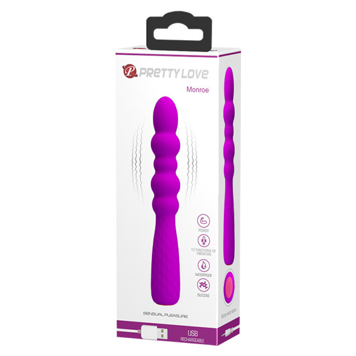 Вібратор - Pretty Love Monroe Vibrator Purple Sex Aura Київ - фото 10