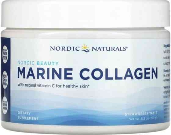 Морський колаген Nordic Naturals Marine Collagen150 г полуниця Київ