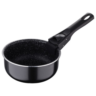 Ківш Bergner Click &amp; cook black, набір зі знімною ручкою 16/18/20 см, 4 предмети (BG-31602-BK) Вінниця - фото 4