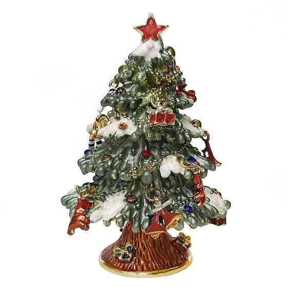 Скринька зі стразами метал Ялинка Київ