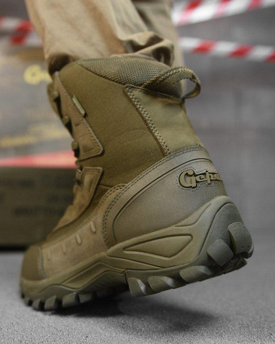 Зимові тактичні туфлі Gepard GP401 олива ВТ4753 Одеса - фото 3