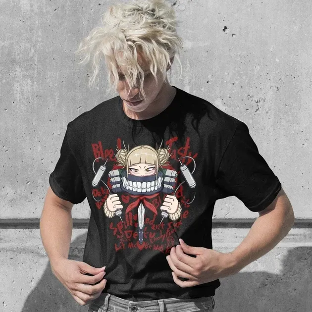 Футболка для подростка мальчика с принтом Моя Геройська Академія Хіміко Тога Размер 160 Anime10142 Днепр - изображение 3