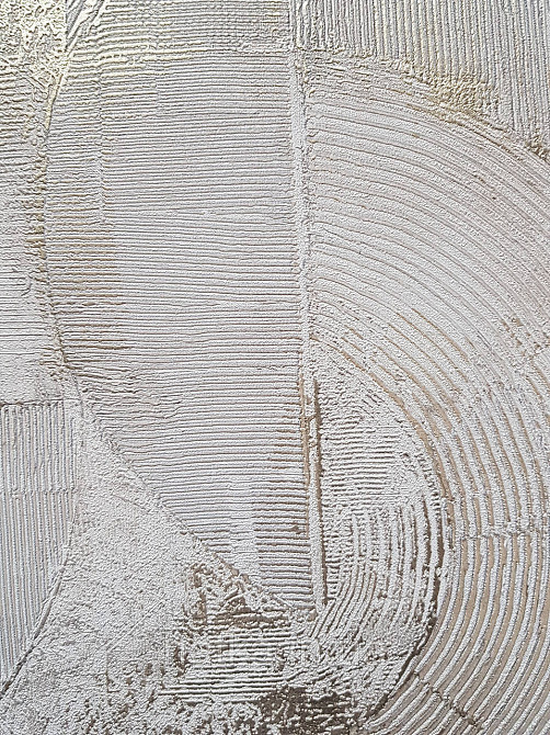 Шпалери вінілові на флізеліні метрові Sintra Edelina геометрія абстракції фігури структурні 3д коричневі кавові золотисті Київ - фото 2