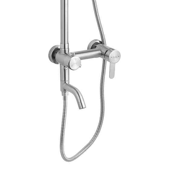 Душова система настінного монтажу Agua Elposo - INOX064 сатин Київ