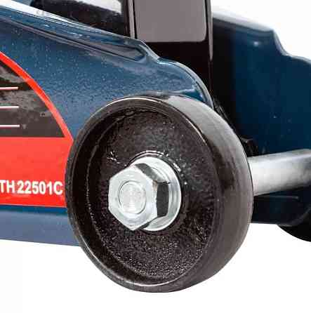 Домкрат гидравлический подкатной 2,5 т, 140-387 мм (коробка) с резиновой накладкой, фиксатор Мукачево