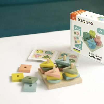 Развивающая игрушка Ігротеко Геосортер (900729) Винница - изображение 2