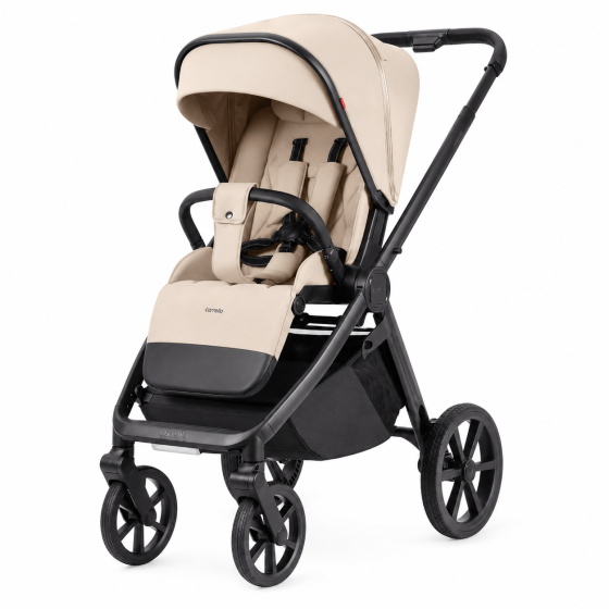 Коляска универсальная CARRELLO Omega CRL-6540/1 Solar Beige (2в1) с люлькой и прогулочным блоком Киев