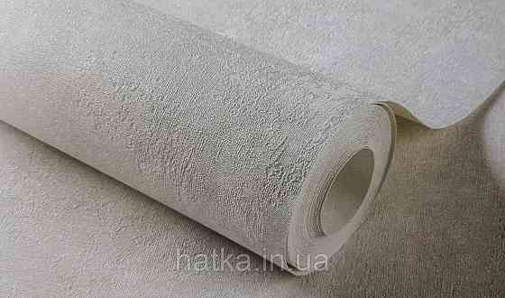 Шпалери вінілові на флізеліні Grandeco Universe 5 під венеціанську штукатурку структурні сірі VR1109 Київ