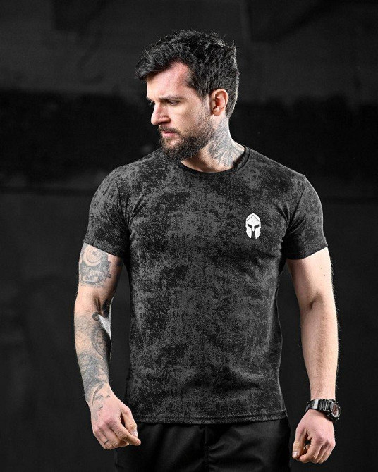 Мілітарі футболка SPARTA grey ДЛ6488 Одеса - фото 2