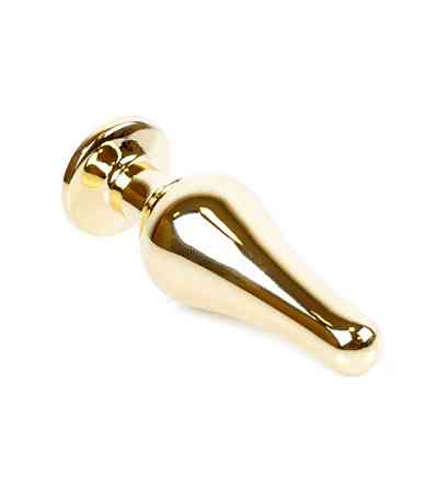 Анальна пробка - Jewellery Gold BUTT PLUG- Rose Sex Aura Київ