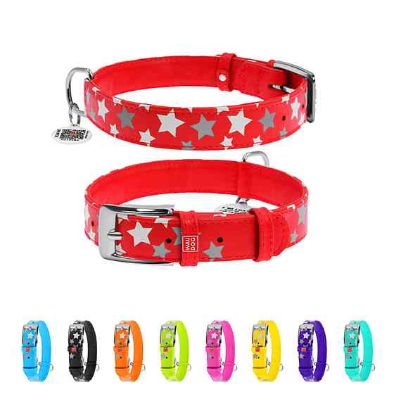 Coastal TOO! Perimeter Stitch КОСТАЛ шкіряний повідець для собак, 1.6смХ1.5м Київ