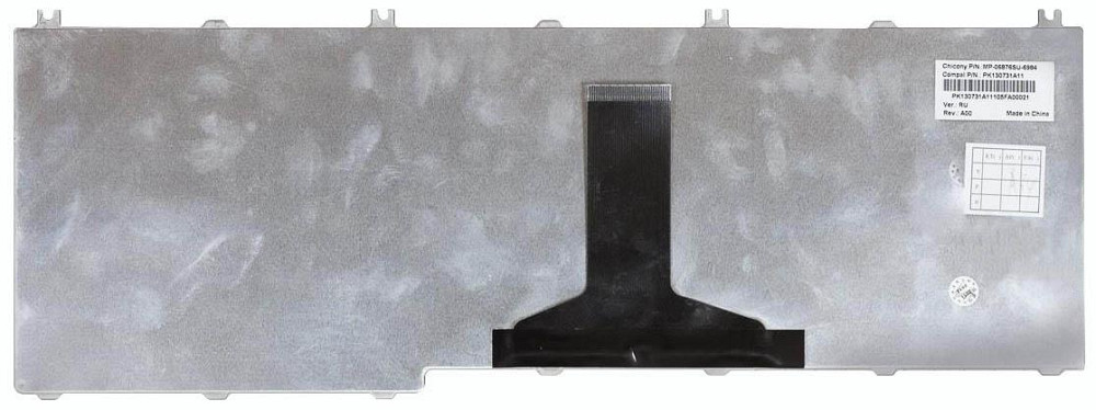 Клавиатура для ноутбука Toshiba Satellite (A500) Black, Mat, RU (вертикальный энтер) Вінниця - фото 3