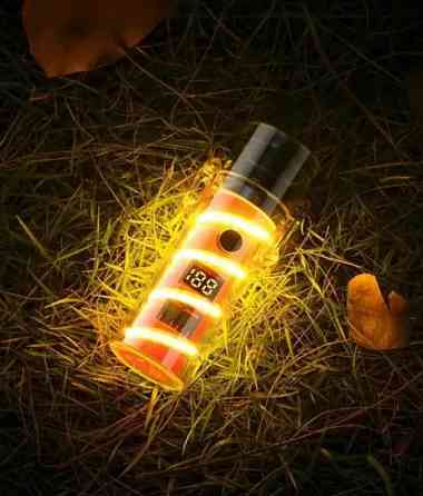 Запальничка електроімпульсна USB Lighter 9032, чорна Вінниця