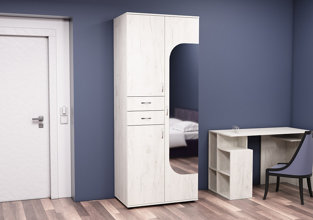 Передпокій ГКШ-2, Дуб Крафт Білий, 840/520/2100 Львів - фото 1