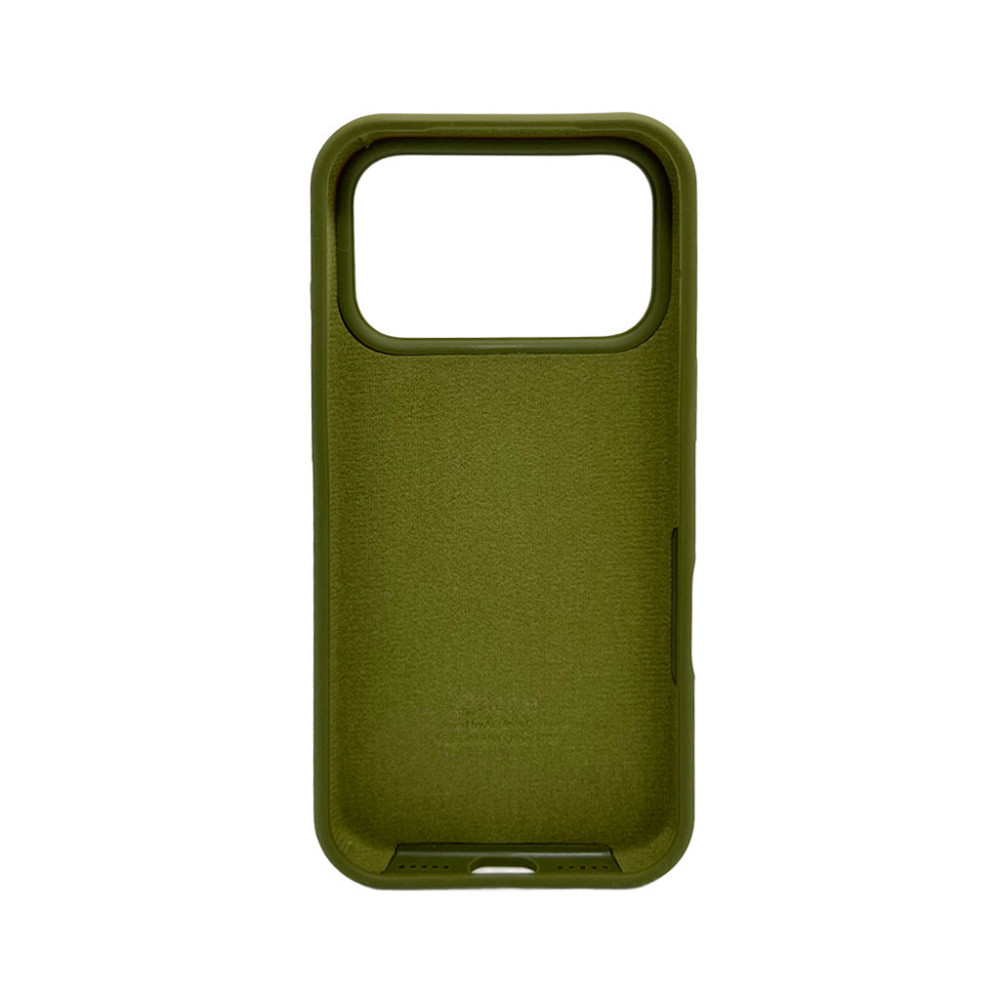 Чохол для смартфона Silicone Full Case AA Open Cam for Apple iPhone 17 Pro Max 29,Army Green Киев - изображение 3
