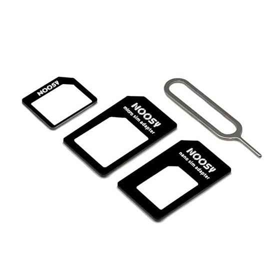 Набір адаптерів Nano Micro Sim 3в1 перехідник для iPhone 4 5 + скрепка Київ