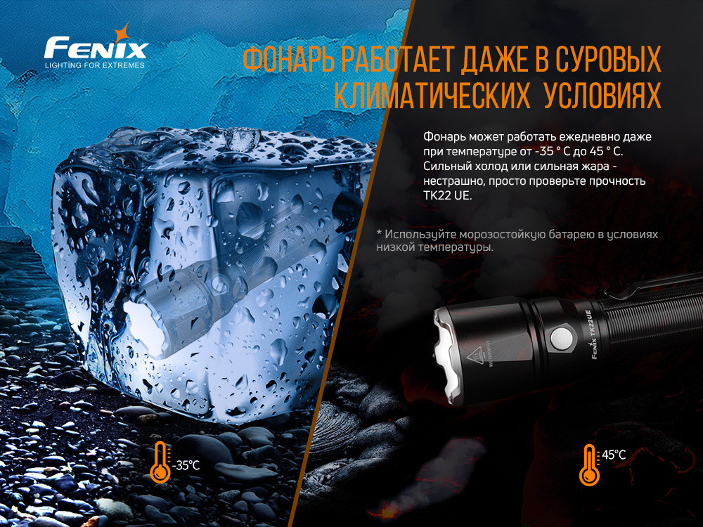 Ліхтар ручний Fenix TK22UE Київ - фото 11